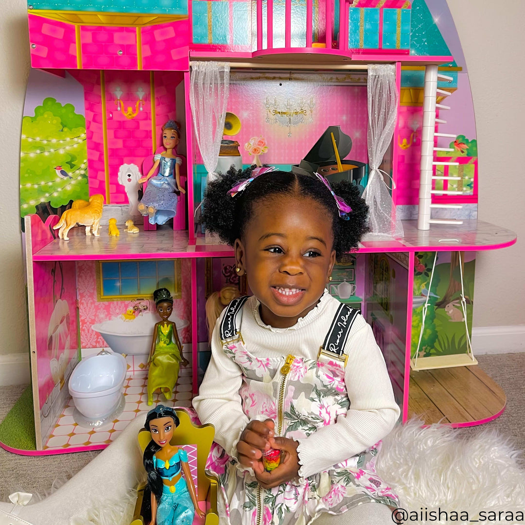 Olivia's Little World Princess Castle Dollhouse for 12" Dolls- FINAL SALE