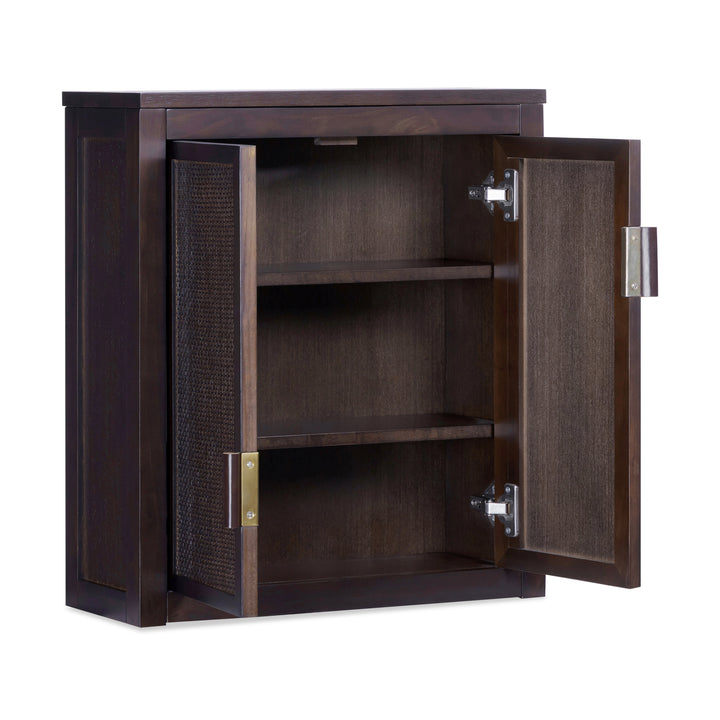 Hatteras 22'' Wide Wood Wall Cabinet with 2 Doors by Teamson Home