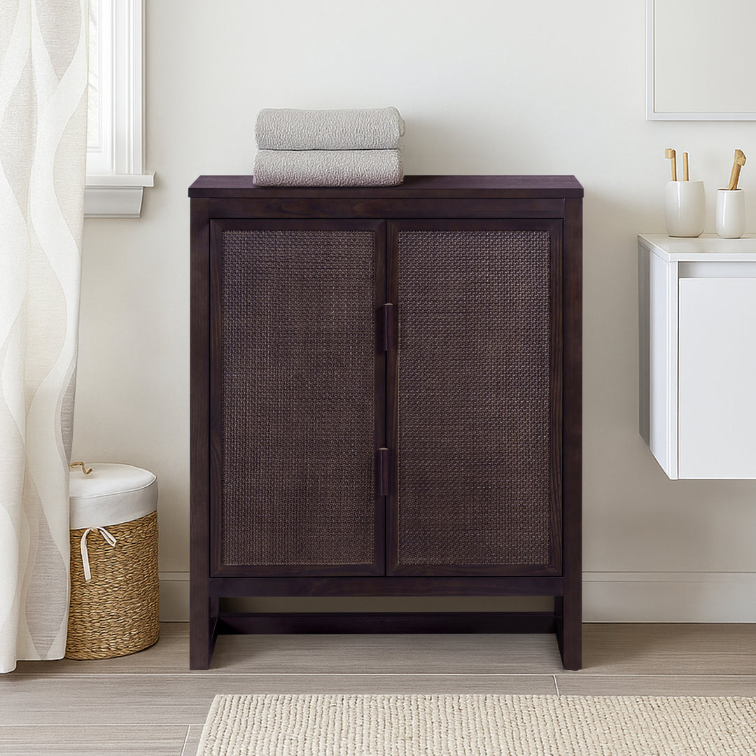Hatteras 28'' Wide Wood Accent Cabinet with 2 Doors by Teamson Home