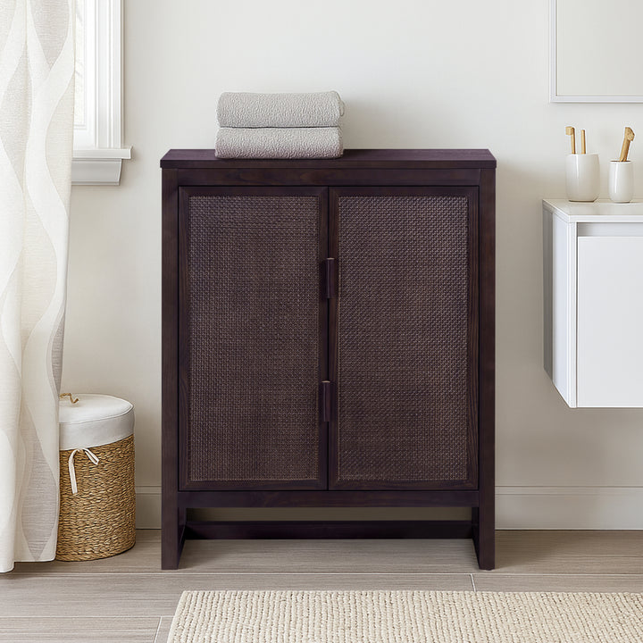 Hatteras 28'' Wide Wood Accent Cabinet with 2 Doors by Teamson Home