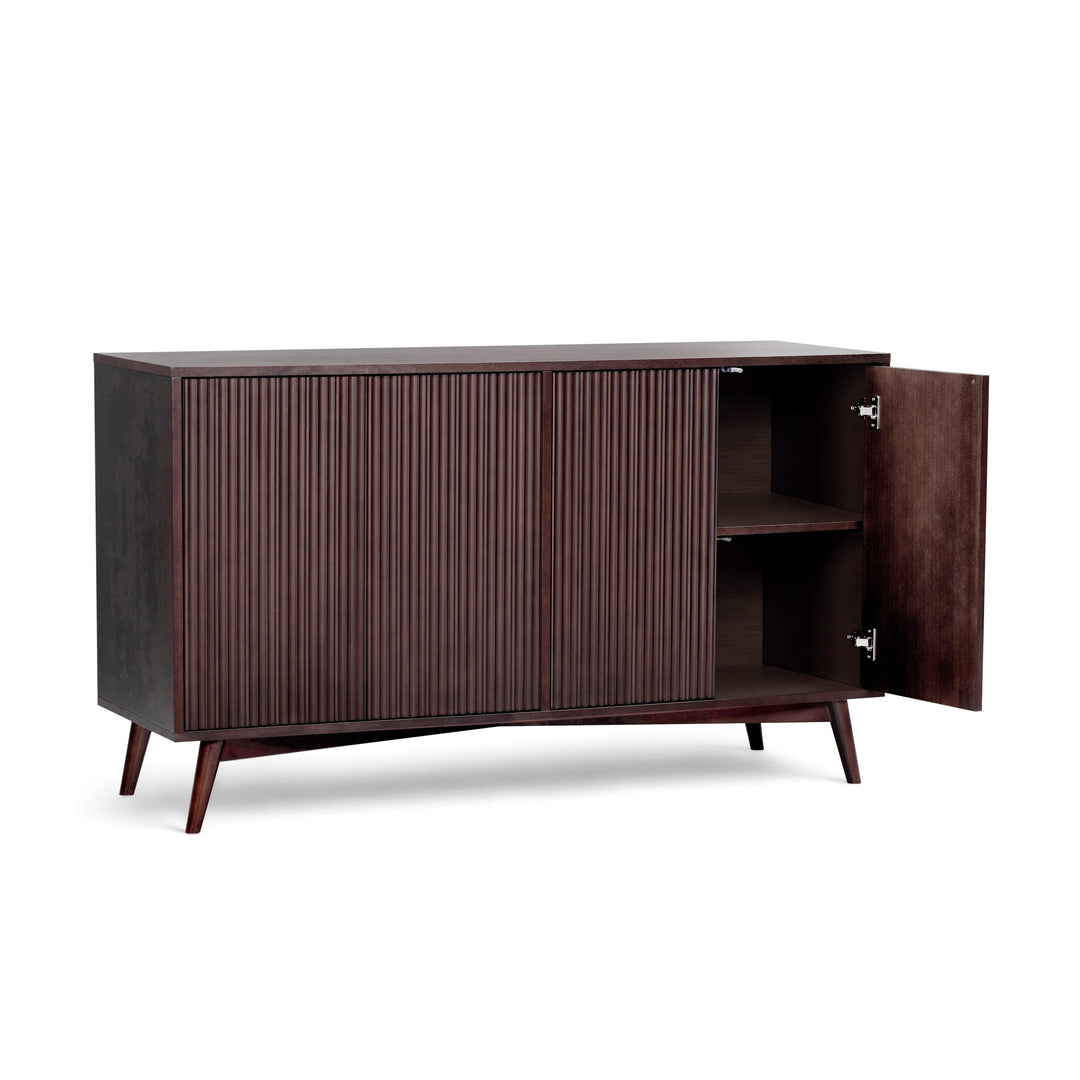 Tremolo 55'' Wide Wooden Sideboard with 4 Doors by Teamson Home
