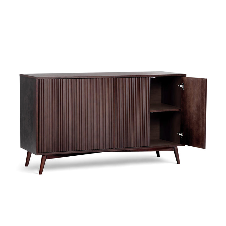 Tremolo 55'' Wide Wooden Sideboard with 4 Doors by Teamson Home