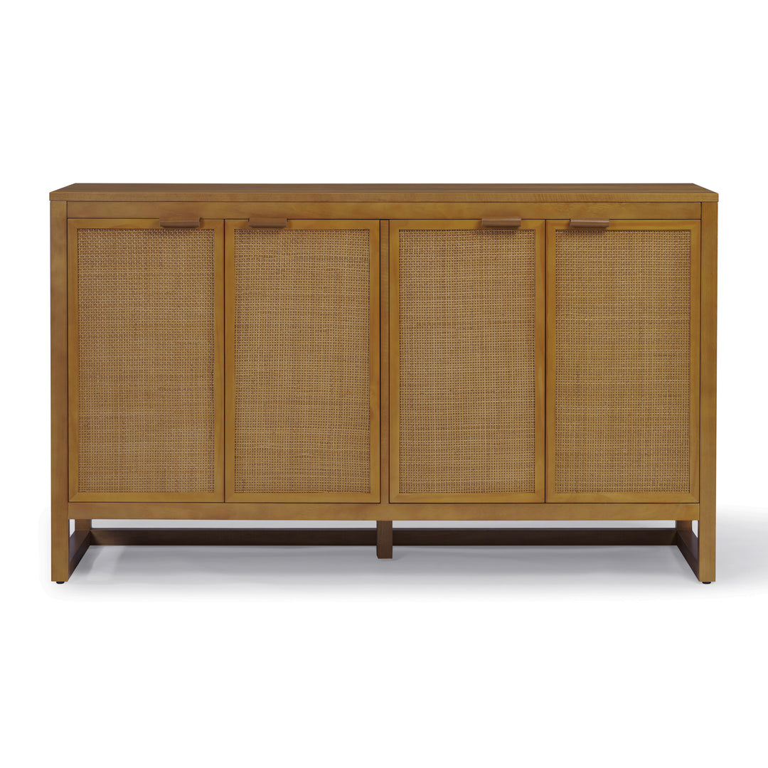 Hatteras 55'' Wide Wood Sideboard Cabinet with 4 Doors by Teamson Home