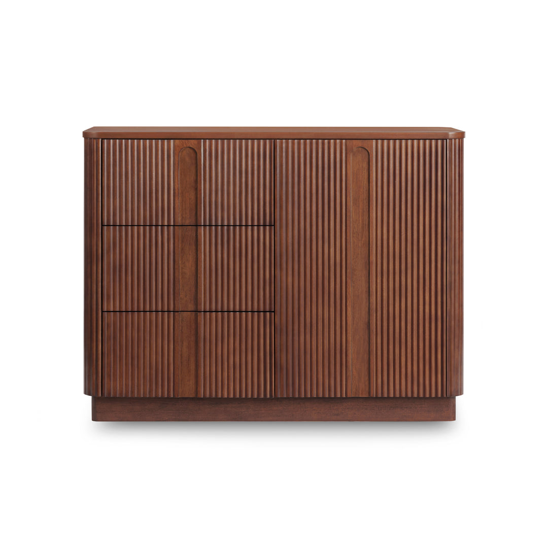 Potomac 42'' W Solid Wood Frame Sideboard with 3 Drawers and 1 Door