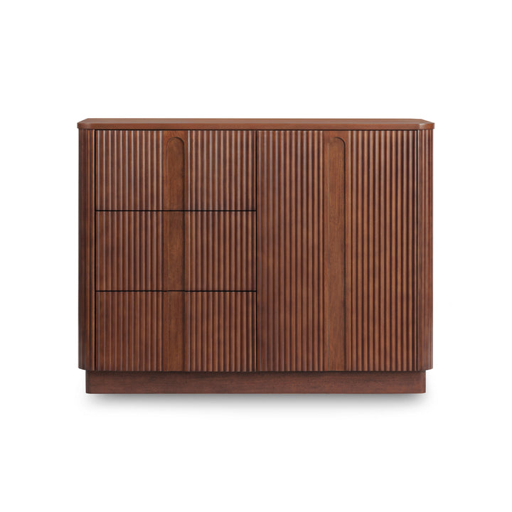 Potomac 42'' W Solid Wood Frame Sideboard with 3 Drawers and 1 Door