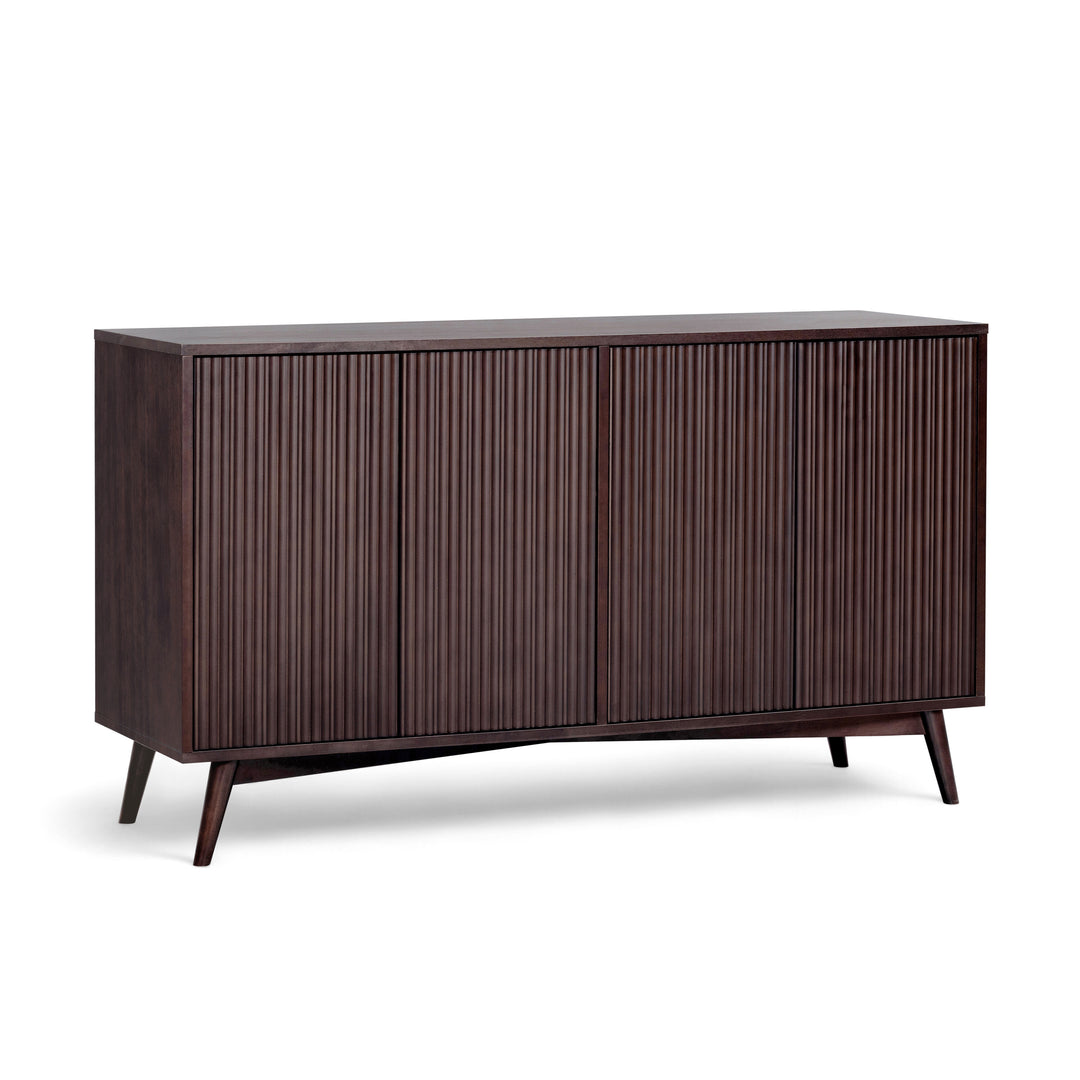 Tremolo 55'' Wide Wooden Sideboard with 4 Doors by Teamson Home