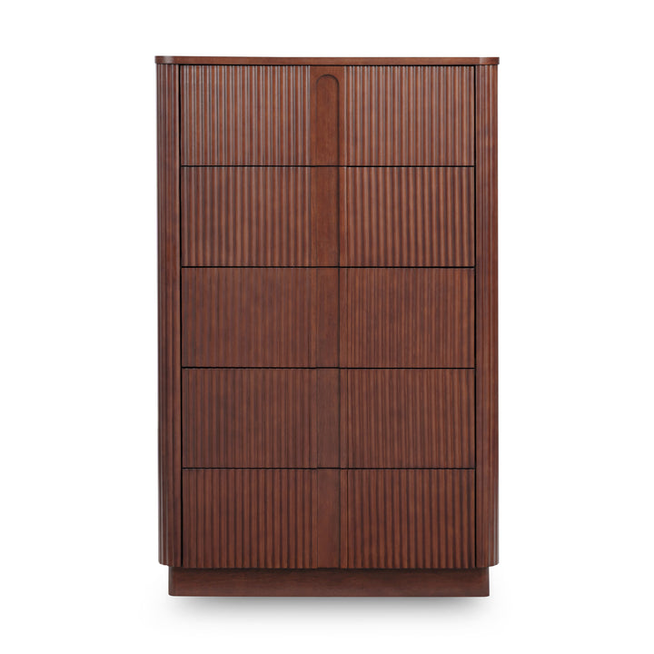 Potomac 30'' W Solid Wood Frame Dresser with 6 Push to Open Drawers