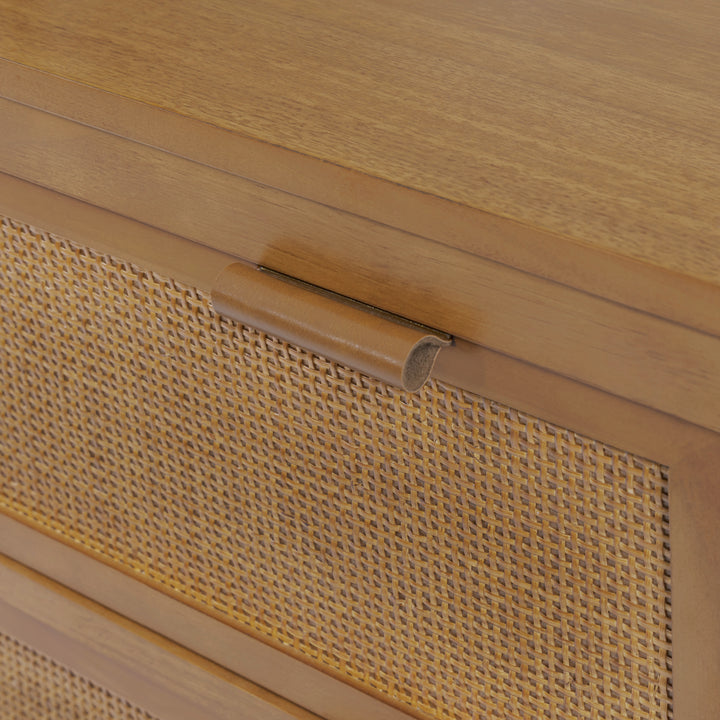 Hatteras 30'' Wide Wood Dresser with 4 Drawers by Teamson Home
