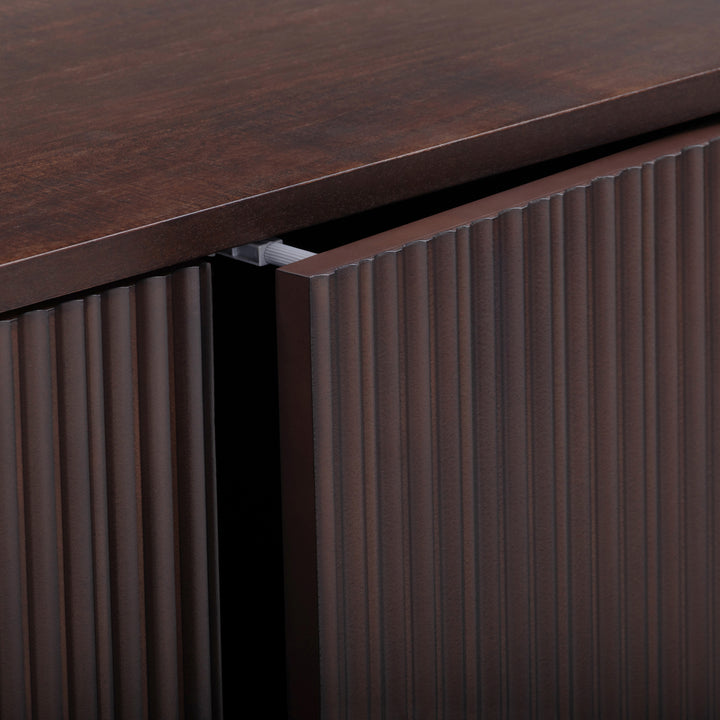 Tremolo 55'' Wide Wooden Sideboard with 4 Doors by Teamson Home