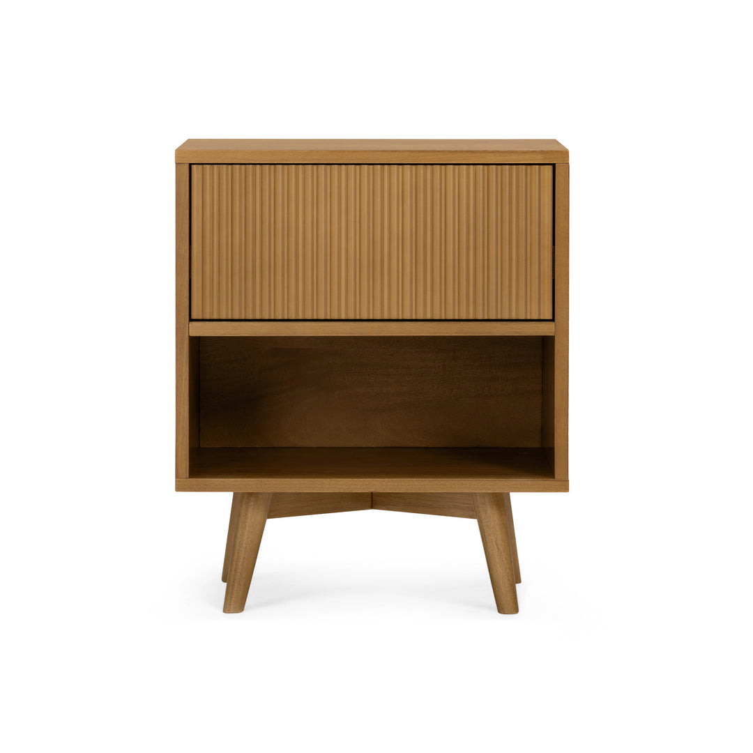 Tremolo 20'' Wide Wooden 1-Drawer Nightstand with Open Storage by Teamson  Home