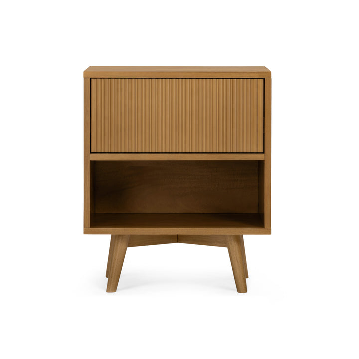 Tremolo 20'' Wide Wooden 1-Drawer Nightstand with Open Storage by Teamson  Home