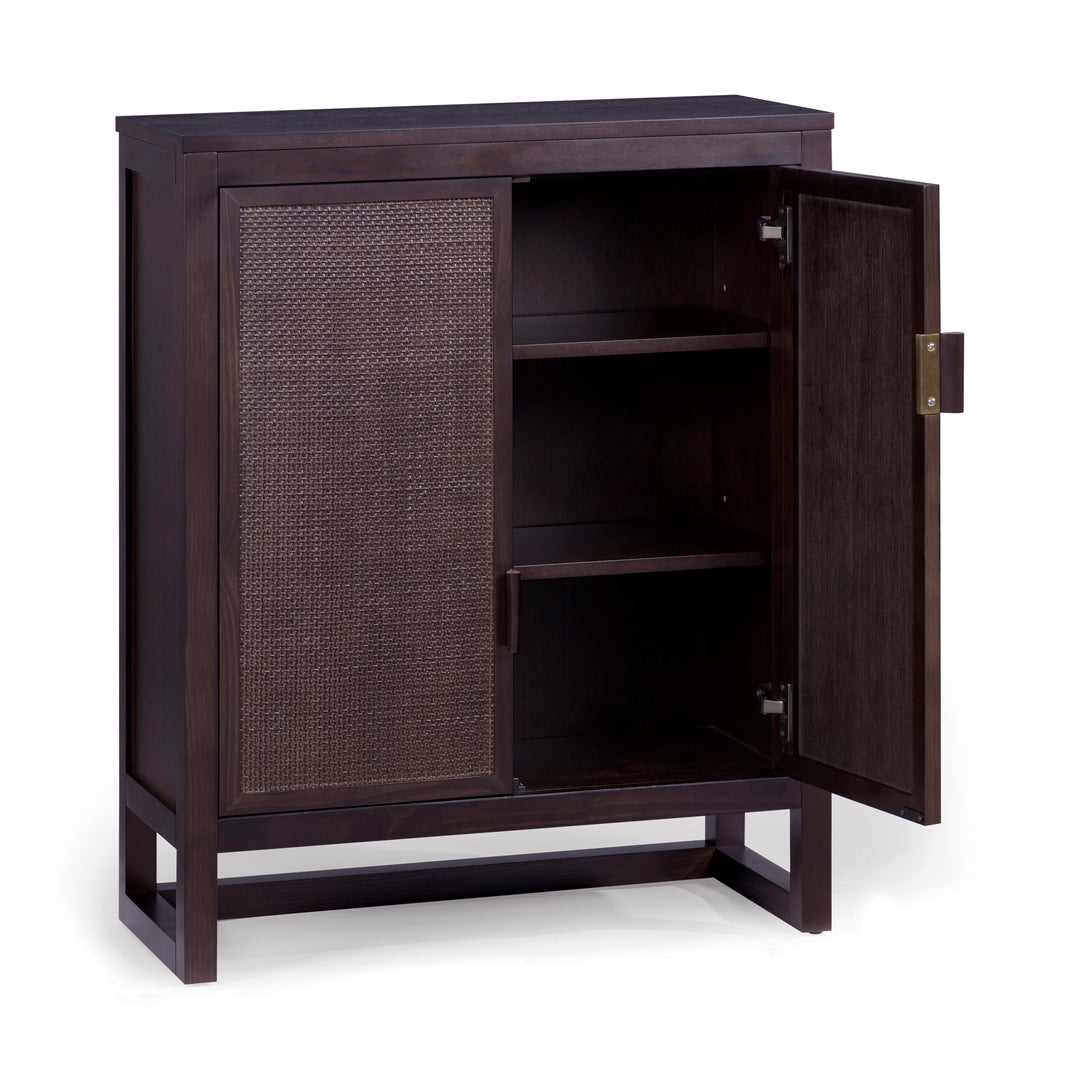 Hatteras 28'' Wide Wood Accent Cabinet with 2 Doors by Teamson Home