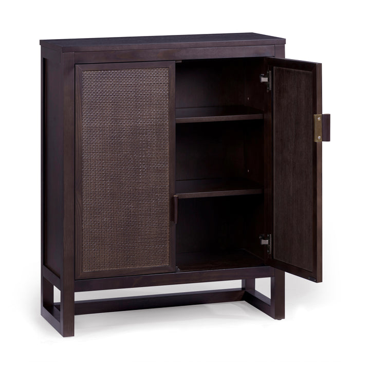 Hatteras 28'' Wide Wood Accent Cabinet with 2 Doors by Teamson Home