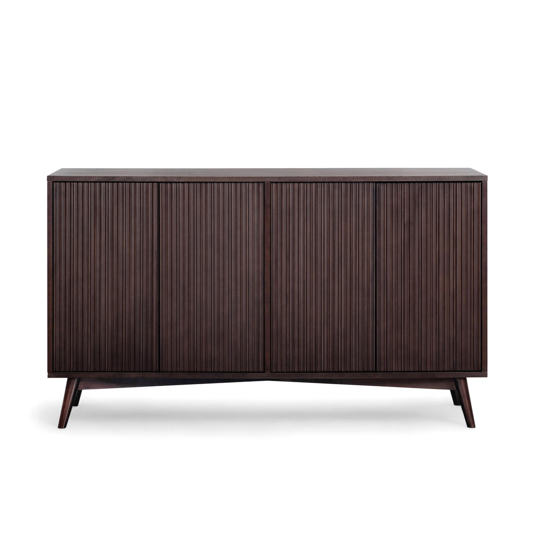 Tremolo 55'' Wide Wooden Sideboard with 4 Doors by Teamson Home