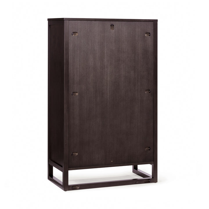 Hatteras 30'' Wide Wood Dresser with 5 Drawers by Teamson Home