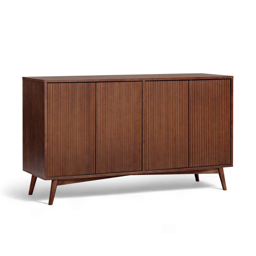 Tremolo 55'' Wide Wooden Sideboard with 4 Doors by Teamson Home