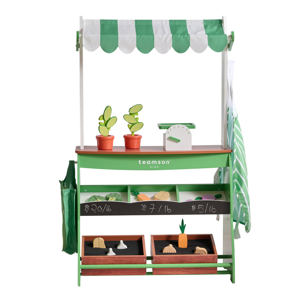 Vermont Farmers Market Stand With Interactive Accessories Vegetables vermont-farmers-market-stand-with-interactive-accessories-vegetables