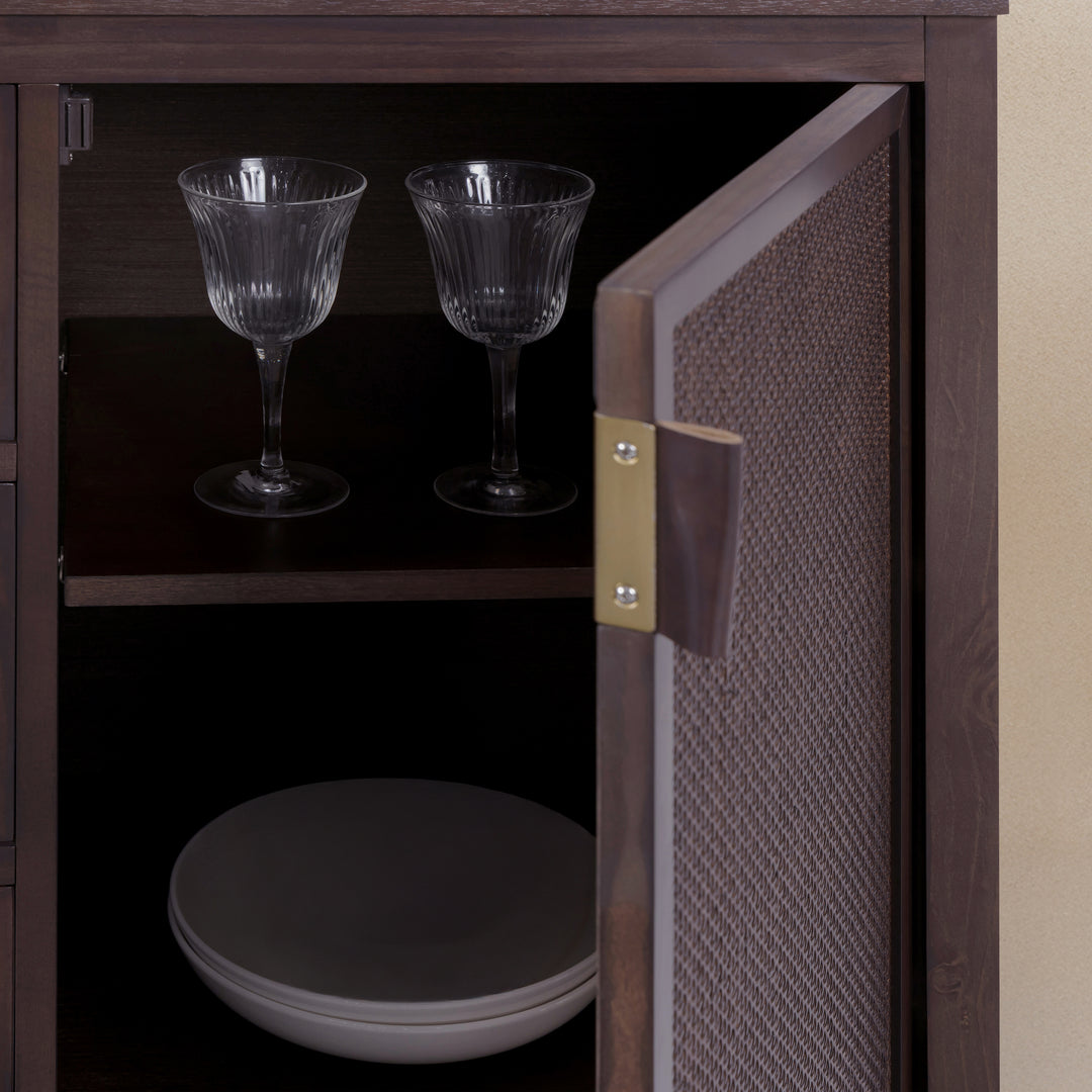 Hatteras 55'' Wide Sideboard Cabinet with Dual & Ample Storage by Teamson Home