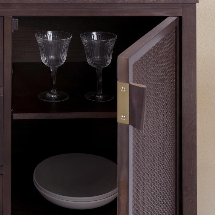 Hatteras 55'' Wide Sideboard Cabinet with Dual & Ample Storage by Teamson Home