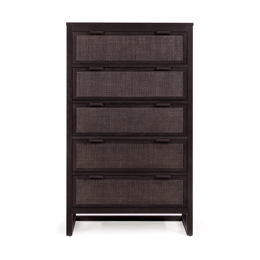 Hatteras 30'' Wide Wood Dresser with 5 Drawers by Teamson Home