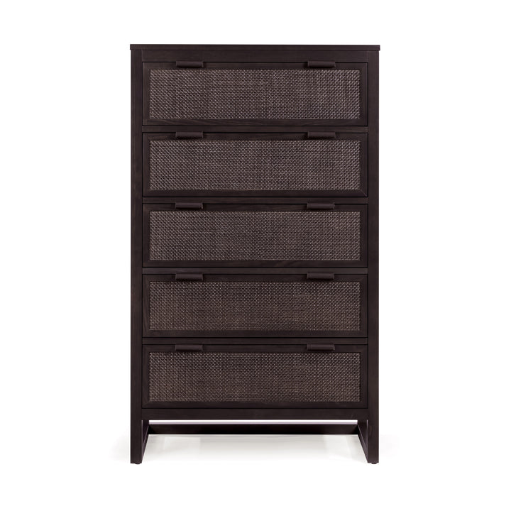 Hatteras 30'' Wide Wood Dresser with 5 Drawers by Teamson Home