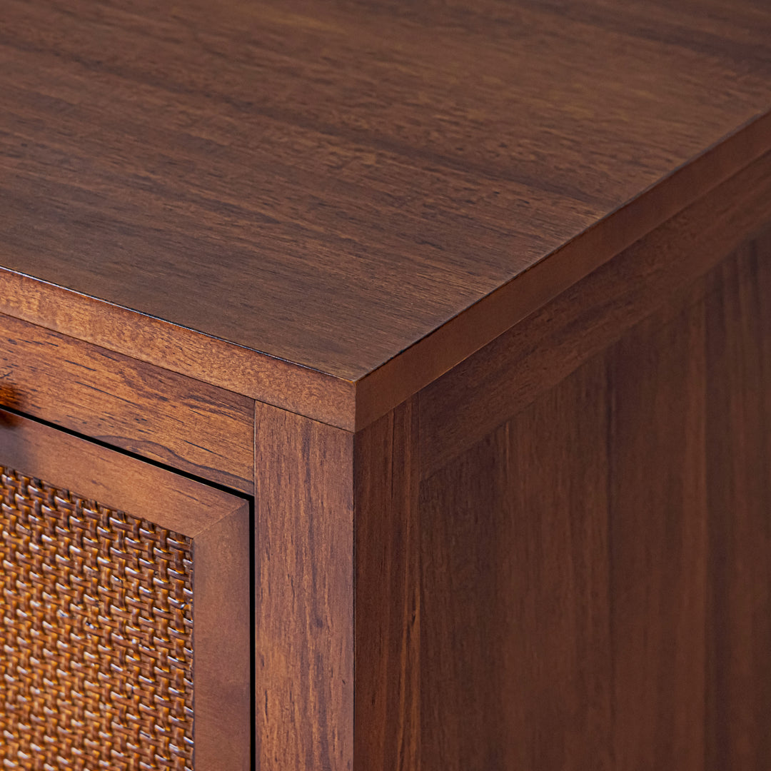 Hatteras 30'' Wide Wood Dresser with 5 Drawers by Teamson Home