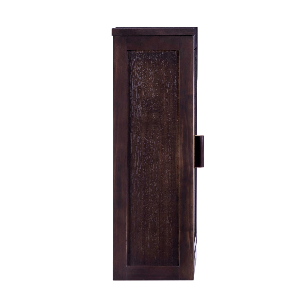 Hatteras 22'' Wide Wood Wall Cabinet with Dual Storage by Teamson Home