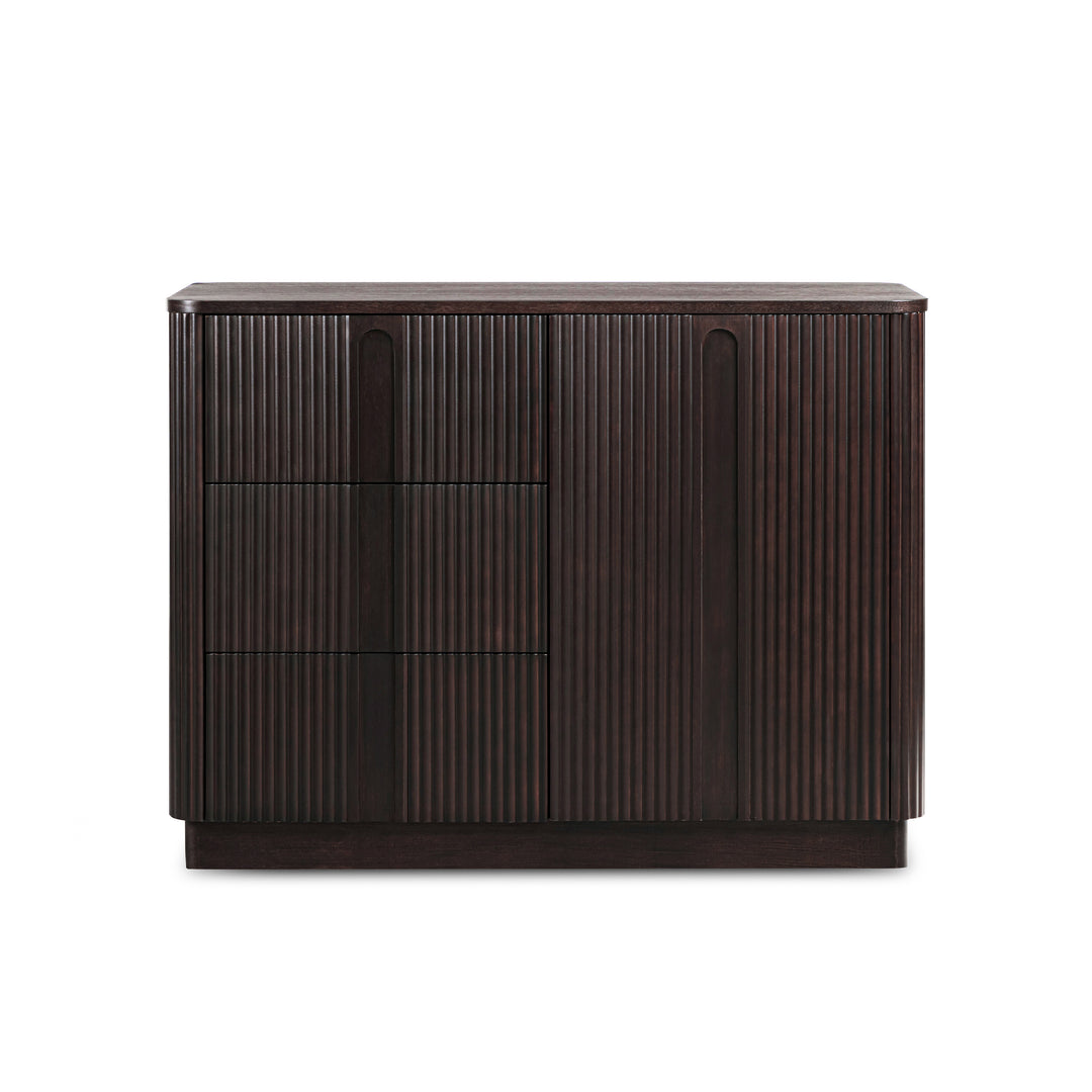 Potomac 42'' W Solid Wood Frame Sideboard with 3 Drawers and 1 Door