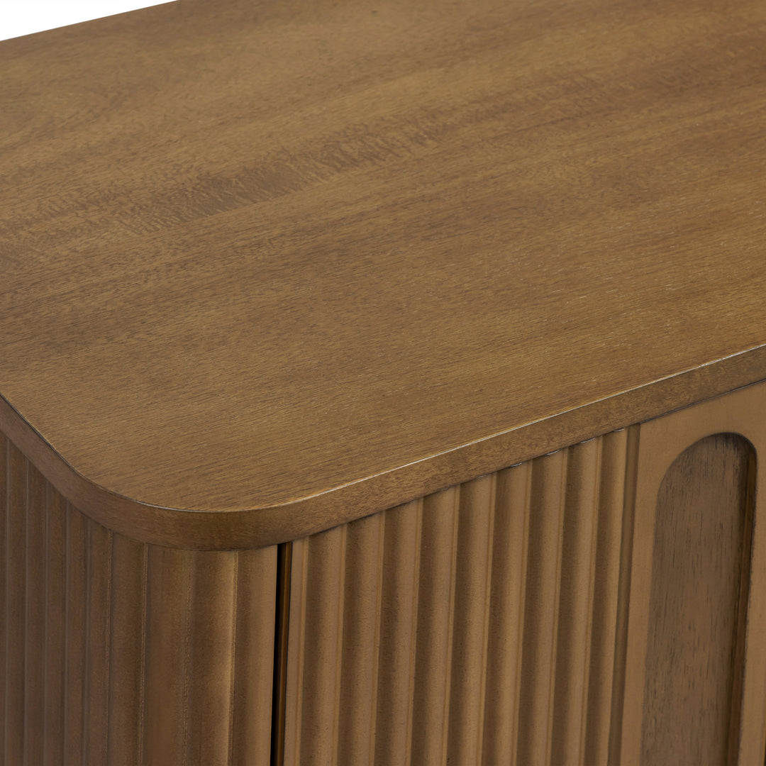 Potomac 20'' W Solid Wood Frame Nightstand with 2 Push to Open Drawers