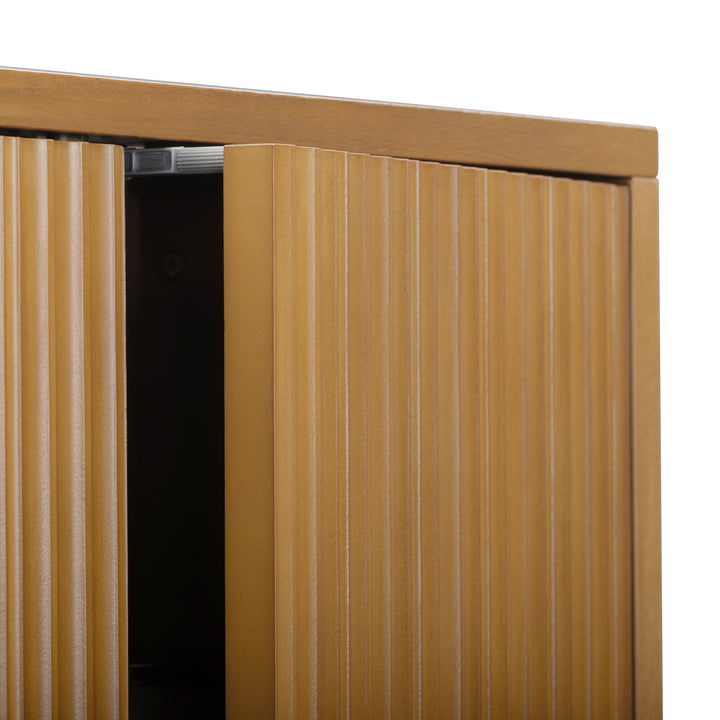 Tremolo 24'' Wide Wooden Over the Toilet Cabinet with Fluted Fronts by Teamson Home