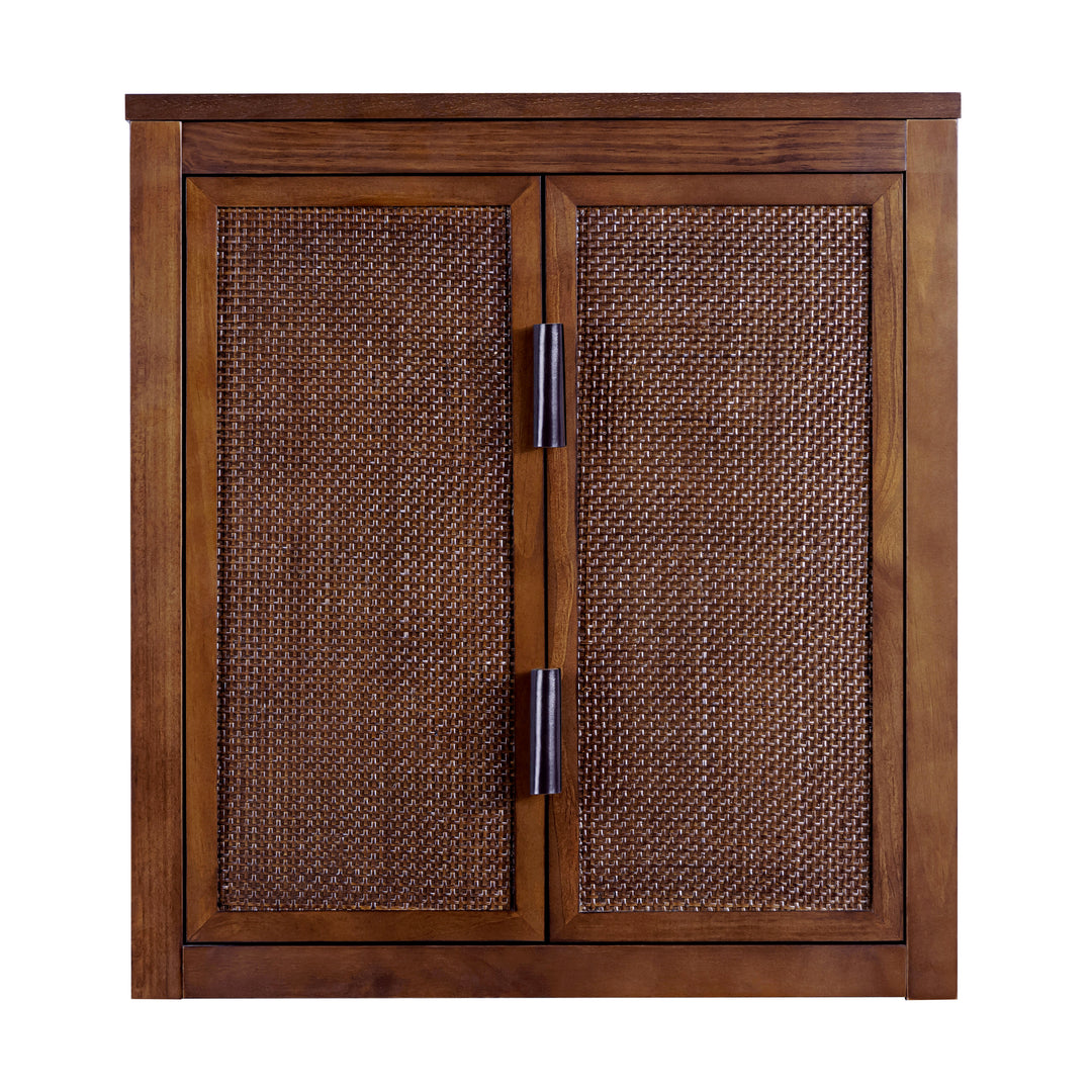 Hatteras 22'' Wide Wood Wall Cabinet with 2 Doors by Teamson Home