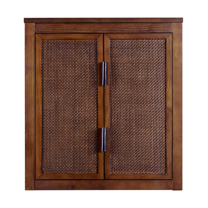 Hatteras 22'' Wide Wood Wall Cabinet with 2 Doors by Teamson Home