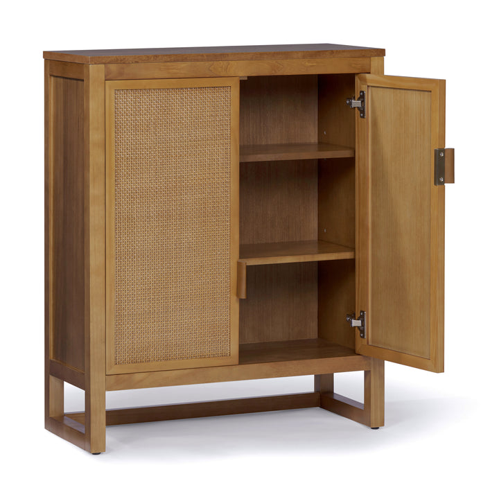 Hatteras 28'' Wide Wood Accent Cabinet with 2 Doors and Adjustable Shelves by Teamson Home