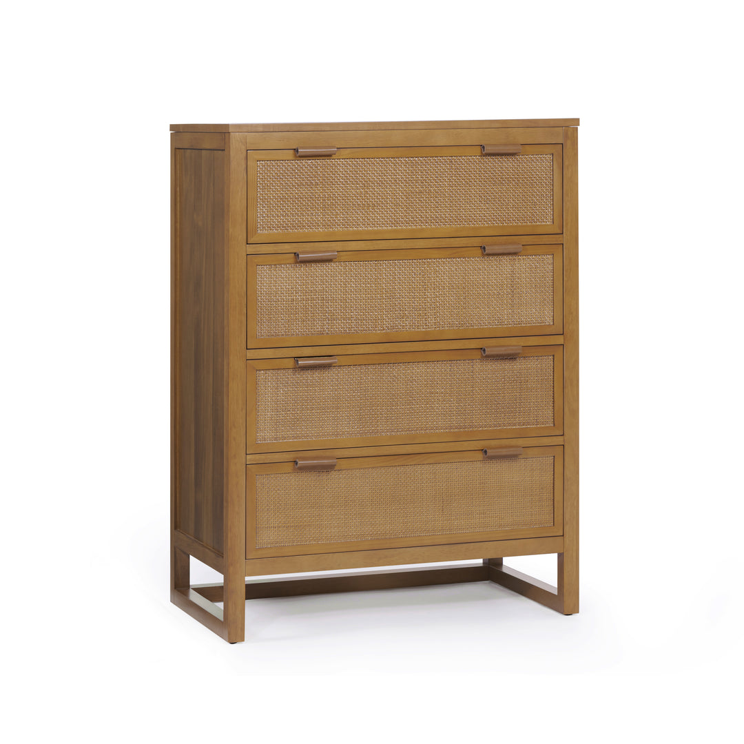 Hatteras 30'' Wide Wood Dresser with 4 Drawers by Teamson Home