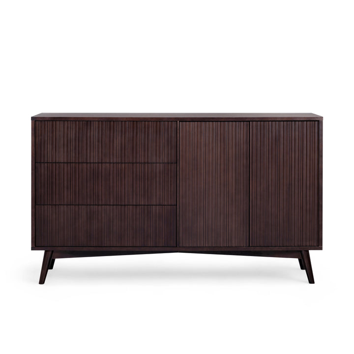 Tremolo 55'' Wide Wooden Sideboard with 2 Doors & 3 Draawers by Teamson Home