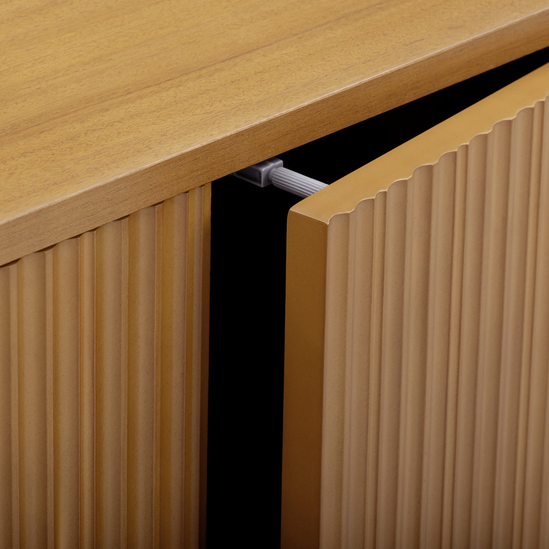 Tremolo 55'' Wide Wooden Sideboard with 4 Doors by Teamson Home