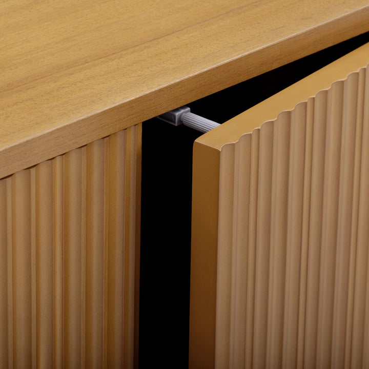Tremolo 55'' Wide Wooden Sideboard with 4 Doors by Teamson Home