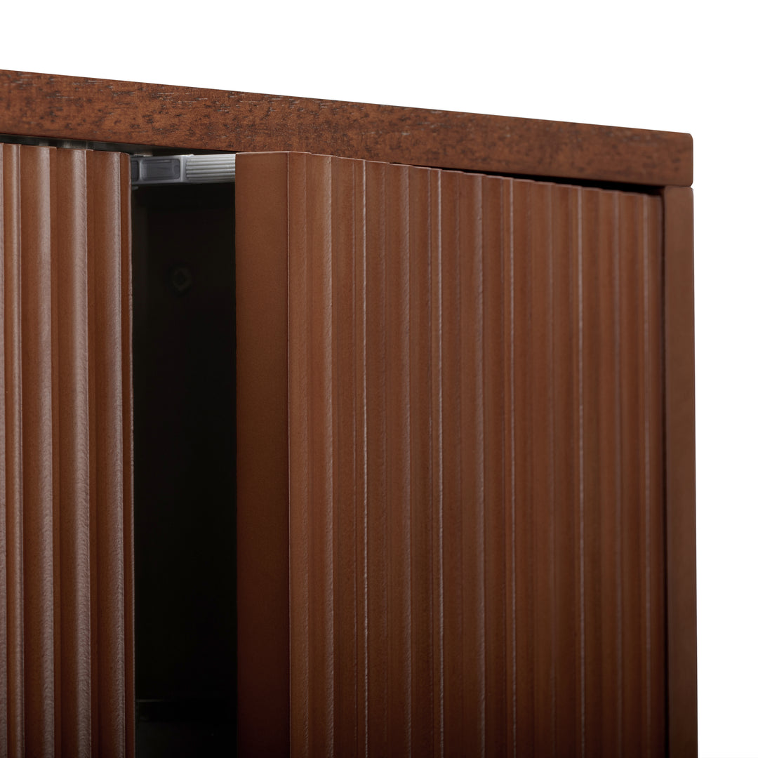 Tremolo 24'' Wide Wooden Over the Toilet Cabinet with Fluted Fronts by Teamson Home