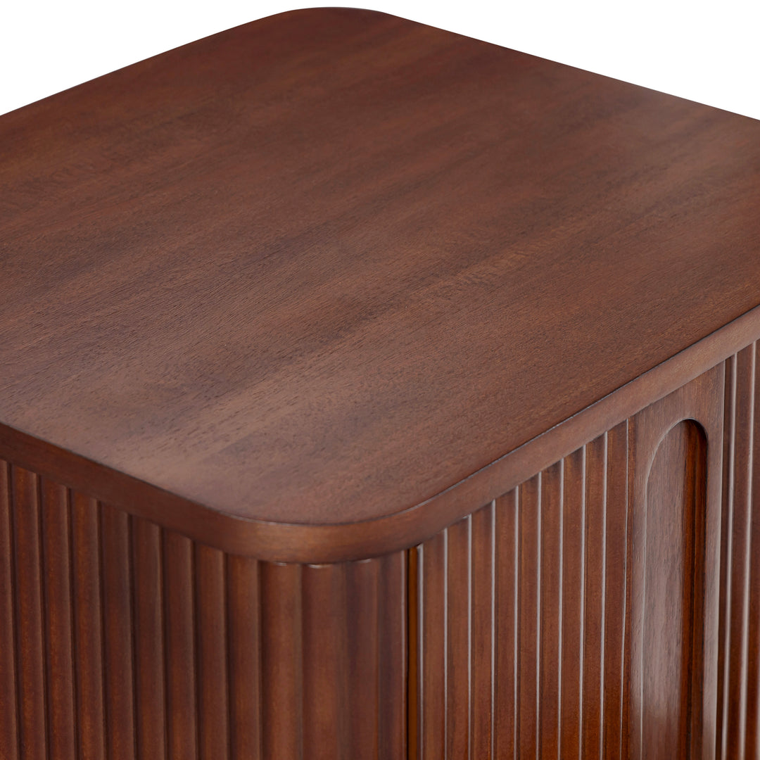 Potomac 20'' W Solid Wood Frame Nightstand with 2 Push to Open Drawers