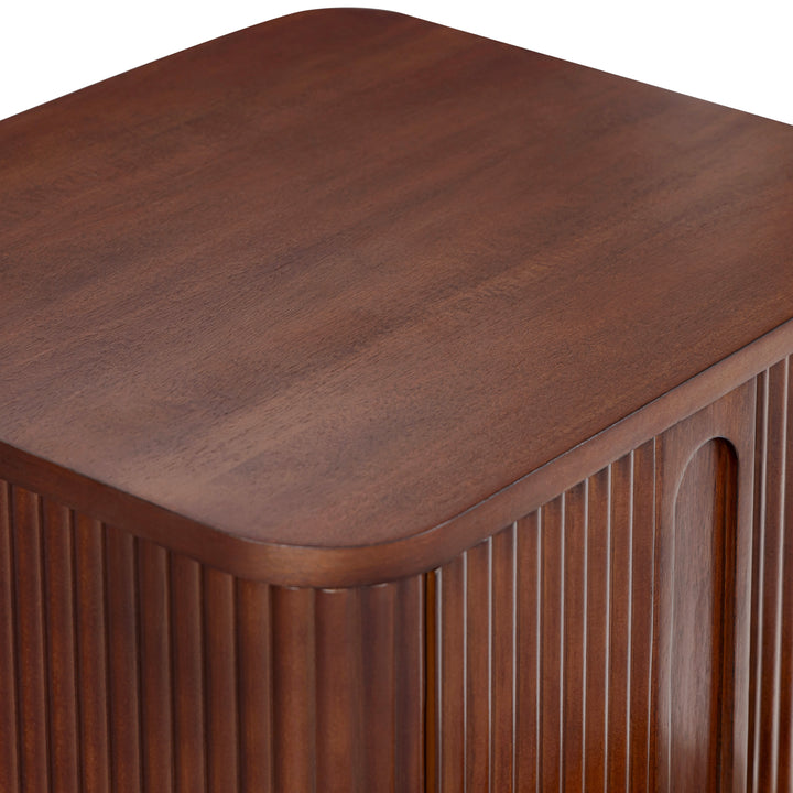 Potomac 20'' W Solid Wood Frame Nightstand with 2 Push to Open Drawers