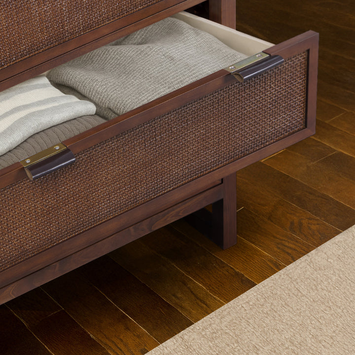 Hatteras 30'' Wide Wood Dresser with 5 Drawers by Teamson Home