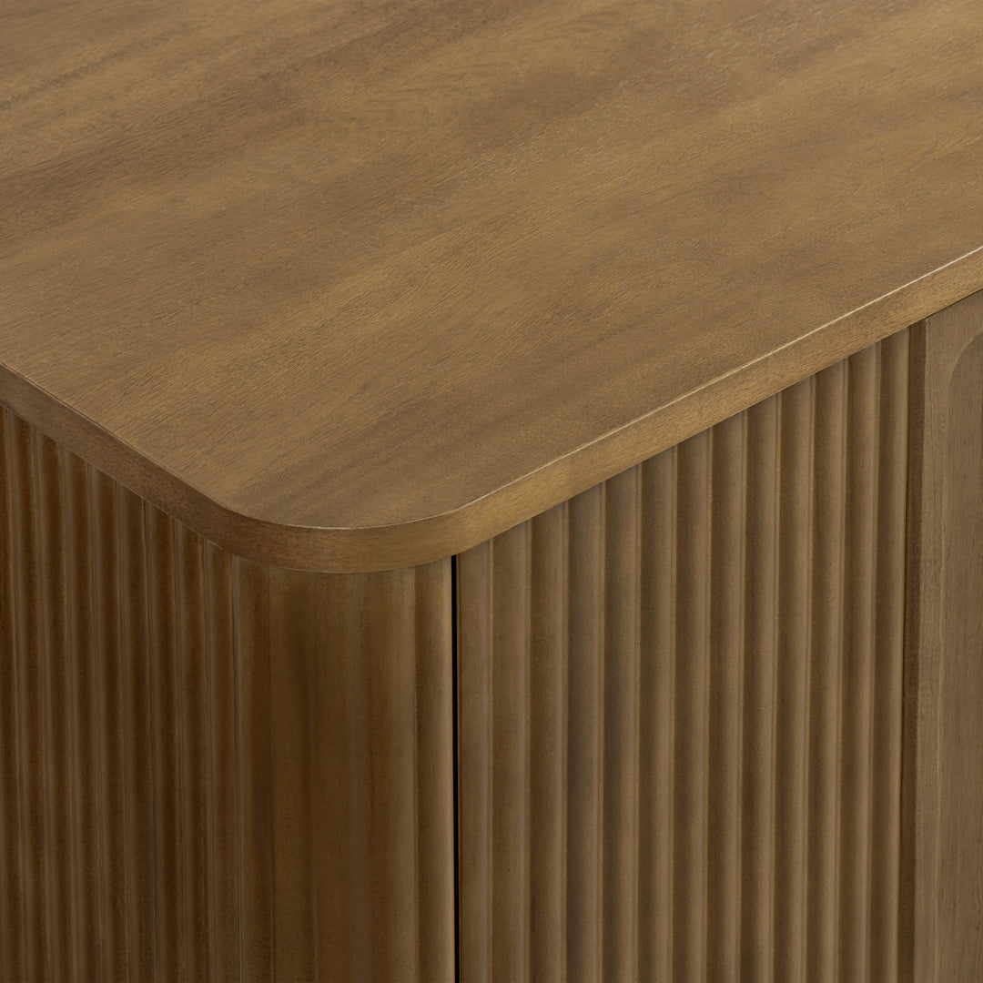 Potomac 55'' W Solid Wood Frame Sideboard with 3 Drawers and 2 Doors