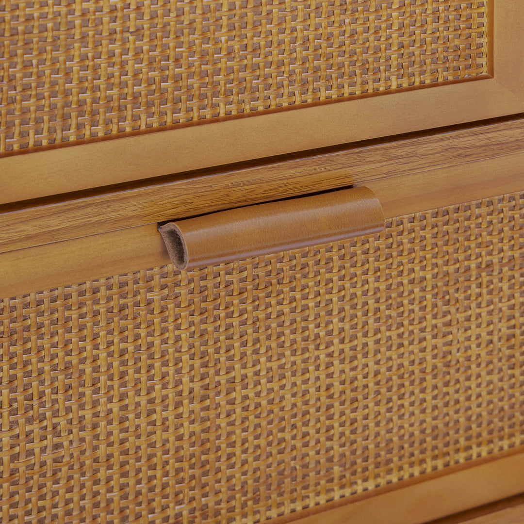 Hatteras 24'' Wide Wood Linen Cabinet with Drawers and Shelved Compartments by Teamson Home