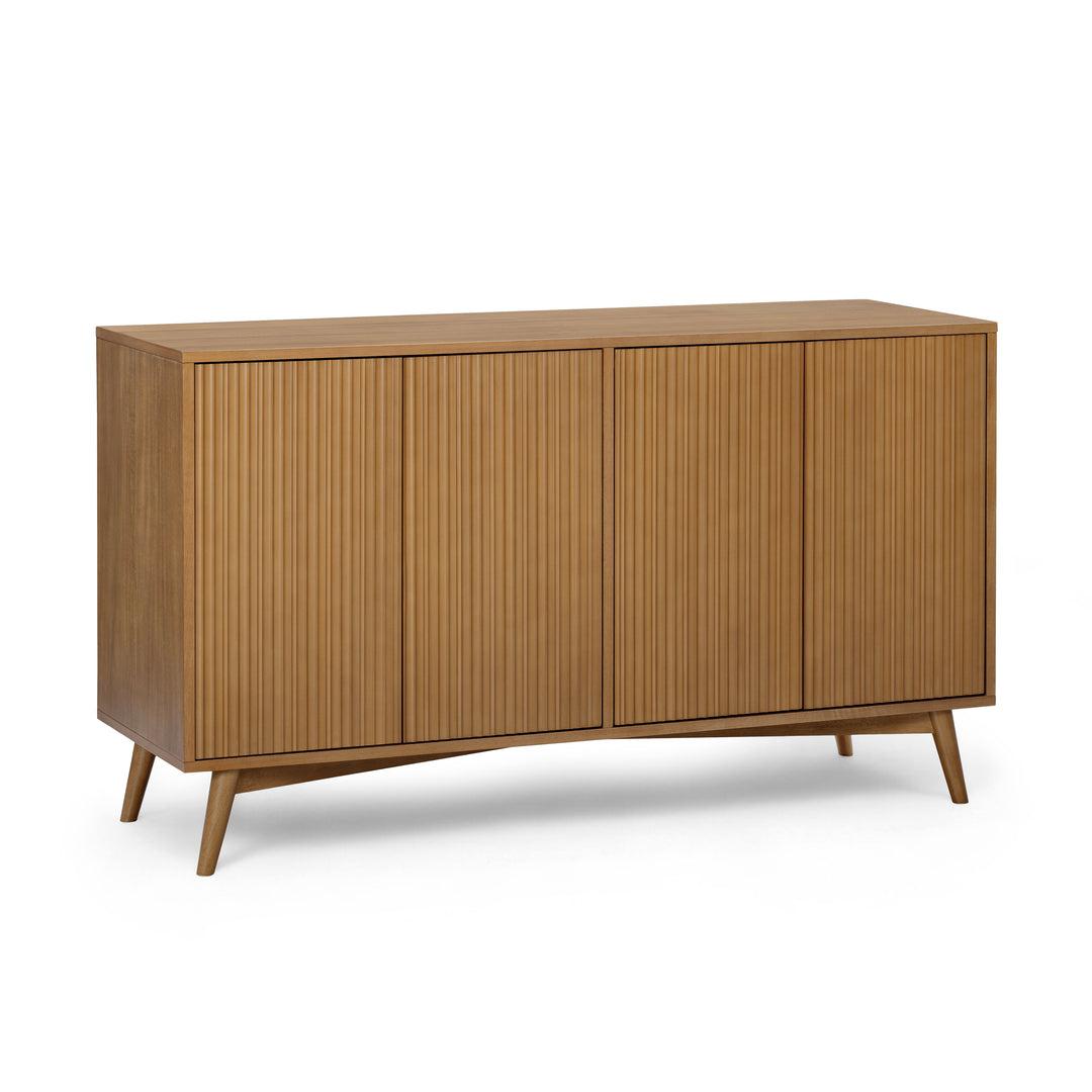 Tremolo 55'' Wide Wooden Sideboard with 4 Doors by Teamson Home