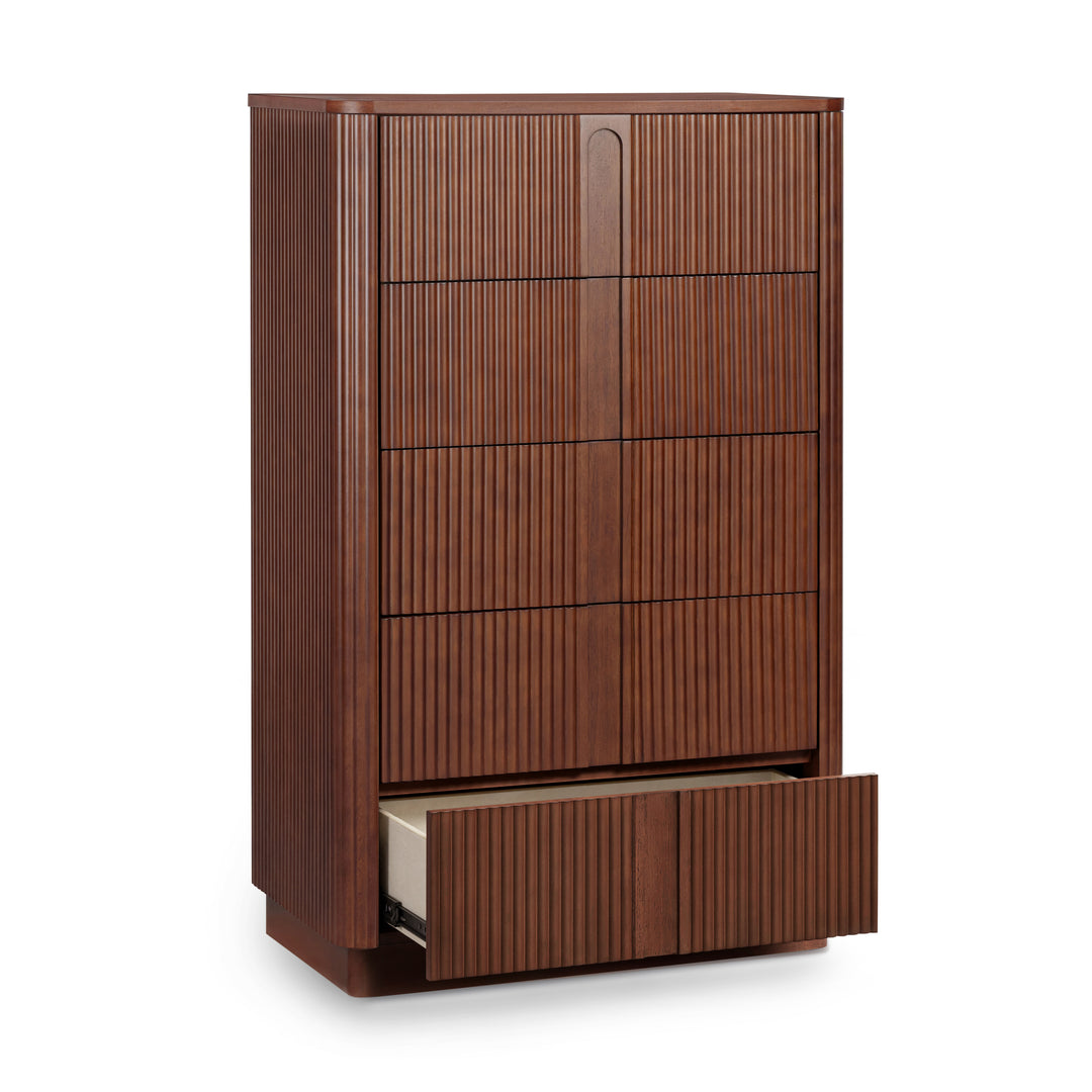 Potomac 30'' W Solid Wood Frame Dresser with 6 Push to Open Drawers