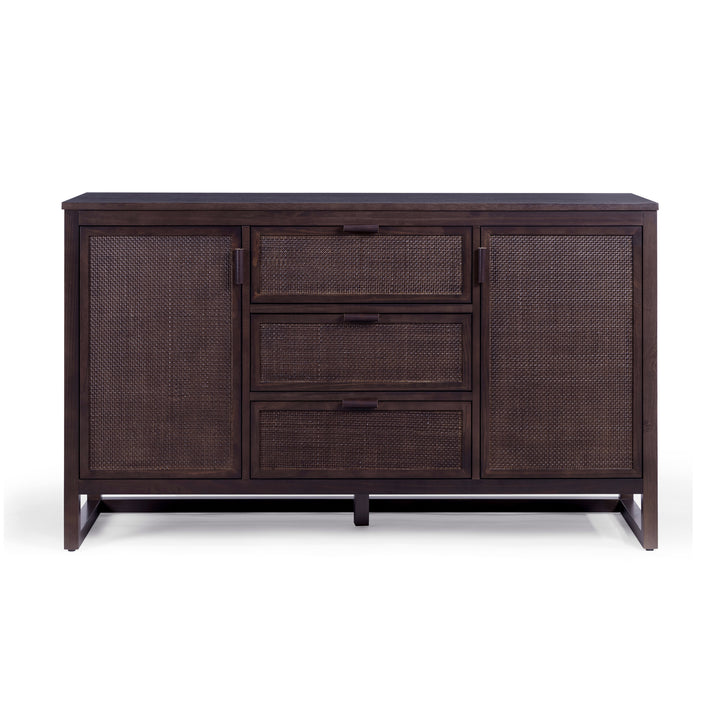 Hatteras 55'' Wide Sideboard Cabinet with Dual & Ample Storage by Teamson Home