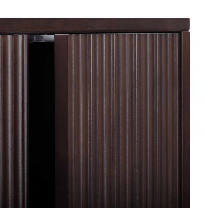Tremolo 24'' Wide Wooden Linen Cabinet with 2 Doors & 3 Drawers by Teamson Home