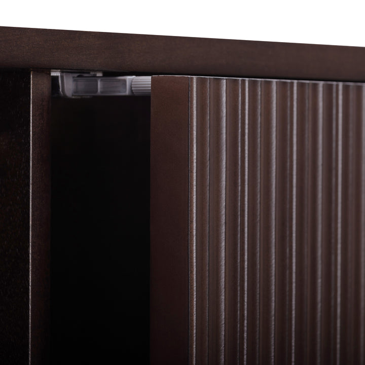 Tremolo 22'' Wide Wooden 1-Door Wall Cabinet with Open Storage by Teamson Home