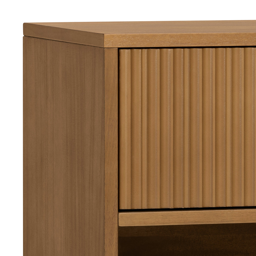 Tremolo 20'' Wide Wooden 1-Drawer Nightstand with Open Storage by Teamson  Home