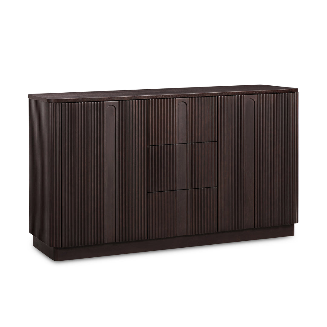 Potomac 55'' W Solid Wood Frame Sideboard with 3 Drawers and 2 Doors
